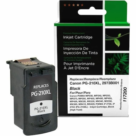 Clover Imaging Group Imaging Remanufactured High Yield Black Ink Cartridge 117200