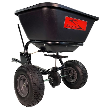 Brinly Tow Behind Broadcast Spreader, 125 Lb BS26BH