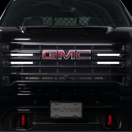 Putco Light Bar, Amber/ White; Set Of 2; With Switchback Daytime Running Light/ Sequential Signal; 310208