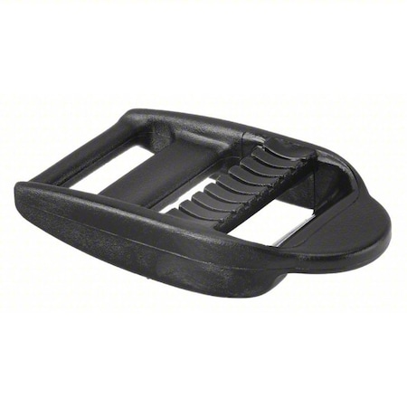 Bulk-Strap Slide Bar Buckle, 3/4" W, Black, PK25 SB34