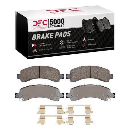 Dfc 5000 Advanced Disc Brake Pad Set, 1551-0974-01