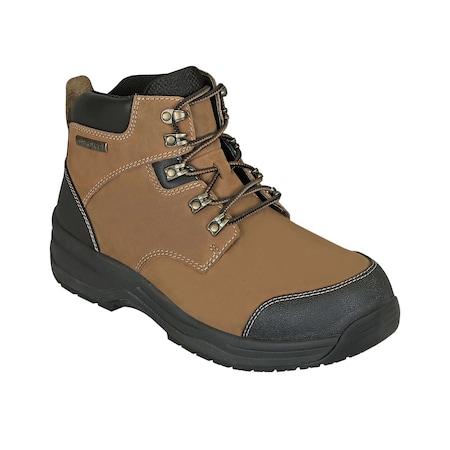 Orthofeet Granite, Mens Work Boot, Camel, Size 10 682