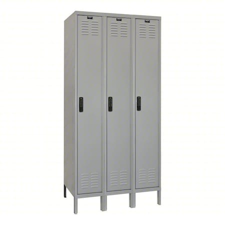 Hallowell Locker, 12 in W, 18 in D, 72 in H UEL3288-1A-PL