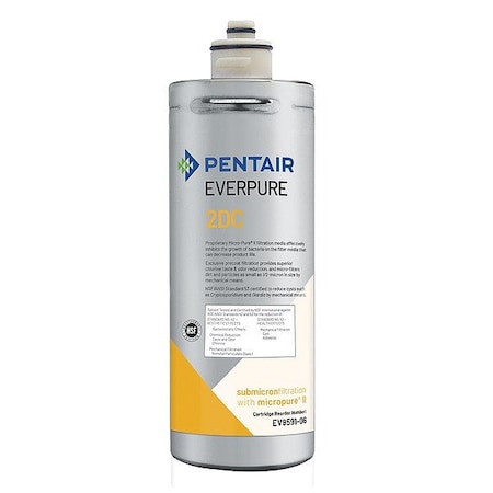 Pentair Everpure Water Filter Cartridge, Carbon EV959106