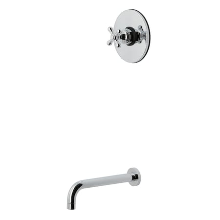 Kingston Brass Single-Handle Pressure Balanced Tub Faucet, Polished Chrome KB6331AXTO
