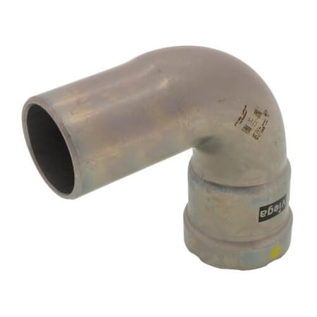 Viega MegaPressG 90 street elbow P 1.5 FTG IPS 1.5 carbon steel zinc-nickel coating 26071