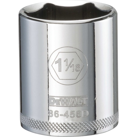 Dewalt Drive Socket, 6-Point, 1-1/16in - 1/2in DWMT86456OSP