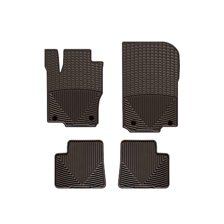 Weathertech Cocoa, Front and Rear All Weather Floor Mats W257CO-W110CO