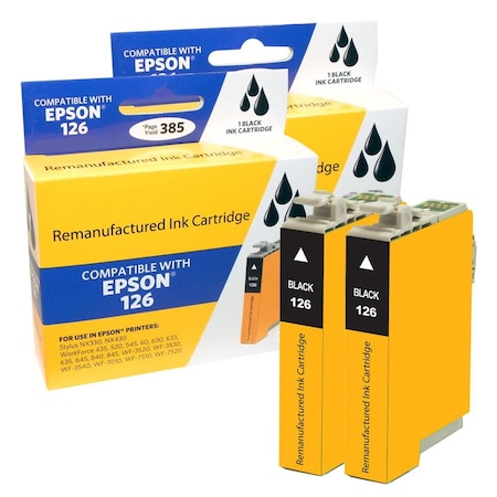 Ereplacements Epson-Combo-2Blk-T126 T126120-D2-KD
