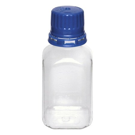 Zoro Select Media Bottle, PETG, 145.7 mm H, PK96 BGC0250S