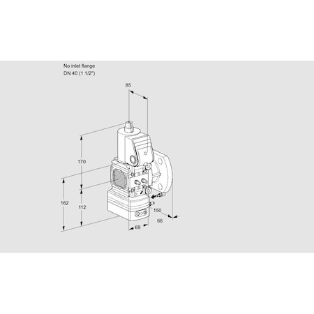 Honeywell Kromschroder VAG2-/40F/NWAE KS88005616