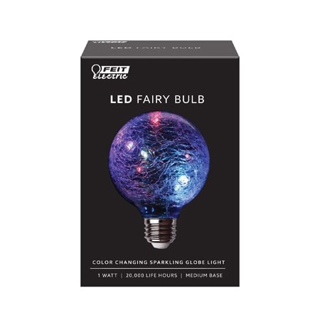 Feit Electric 1W Mul Crac Fairy Light FY/G25/RGB/CR/LED