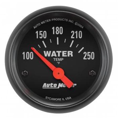 Auto Meter 2635 ZSeries 2.06 in. Electric Water Temperature Gauge ATM2635