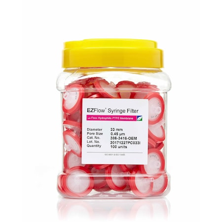 Foxx Life Sciences EZBio, Single Use Cap Assembly, 38-430 VersaCap, PP, Vented w/ Tube for 1000mL Bottle, 20PK 430-0017-FLS