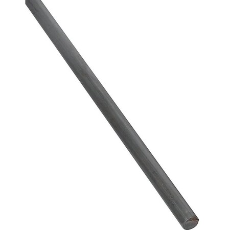Stanley Stanley Hardware 4055BC Series 301200 Round, Weldable Smooth Rod, 36 in L, 5/8 in Dia, Steel, Plain N301-200