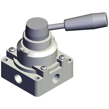 Smc Hand Valve, VH, Two-Position, 105 mm VH302-N02