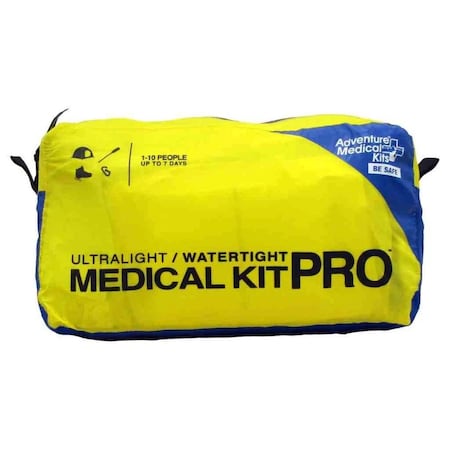 Adventure Medical First Aid Kit and Housing, Fabric Bag, 60 Components, 10 People Served 0100-0186