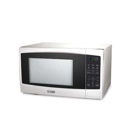 Commercial Chef 1000 - Watt Countertop Microwave Oven CHM11MW