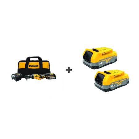 Dewalt Brushless Cordless 1/2" Ratchet DEWALT DCF512GE1/DCBP034-2