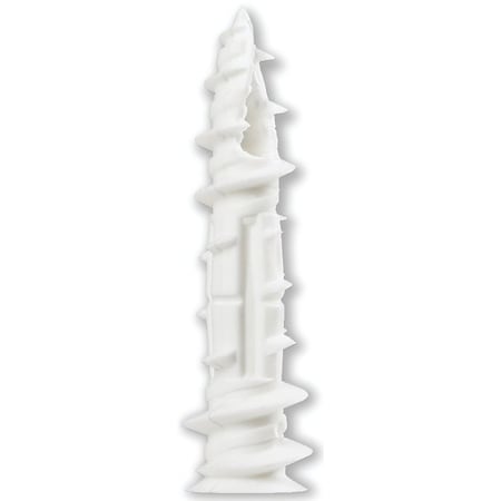 Cobra Anchors Wall Anchor, 2-1/4 in L, Nylon, 85 lb 750R