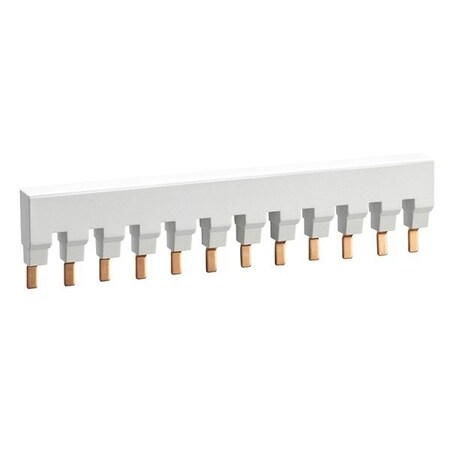 Lovato Ul489 Busbar, Three-Pole 57 Pins, 80A ULC357A18A