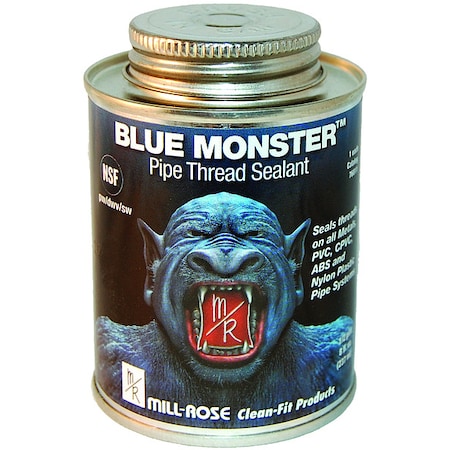 Blue Monster Pipe Thread Sealant, 8 fl oz, Can 76011