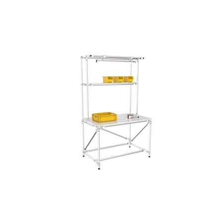 Trilogiq Workstation With Storage And Light. 20512-11