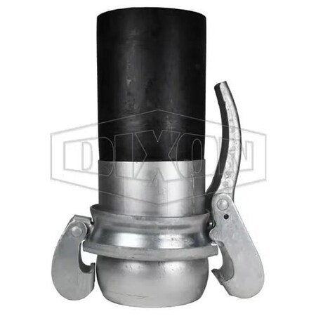 Dixon 8 in POLY CRIMP BAUER STYLE TYPE-B MALE MC3098-PC