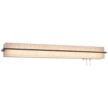 Afx LED Overbed Light, 120 V, 38" L, 4" W APB3940L30ENWG-JT