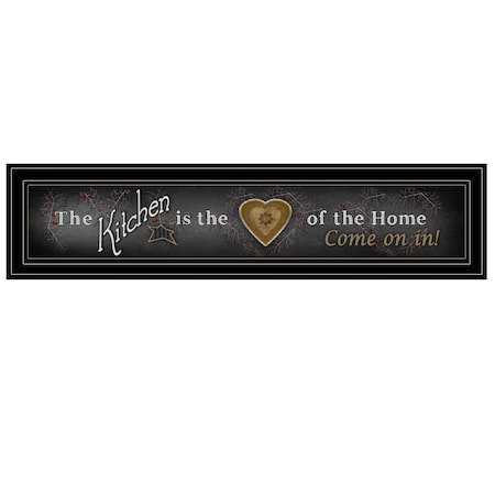 Homeroots Chalkboard Kitchen 2 Black Framed Print Kitchen Wall Art 415820