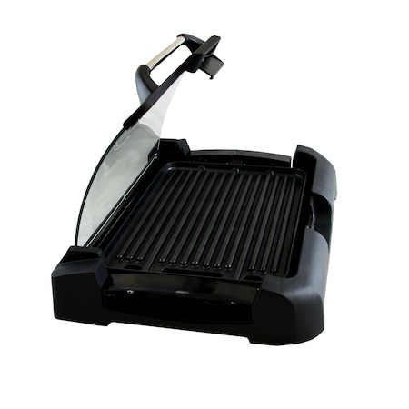 Megachef Reversible Indoor Grill and Griddle with Removable Glass Lid MCG-106