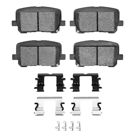 Dfc Police Pads, Disc Brake Pad Set,  1911-1766-01