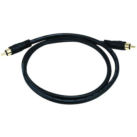 Monoprice 3ft Coaxial Audio/Video RCA Cable M/M RG59U 75ohm (for S/PDIF, Digital Coax) 2743