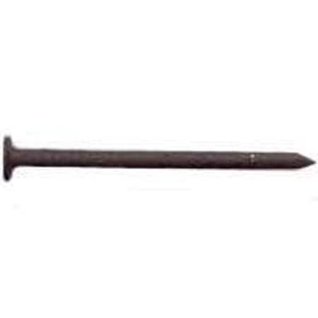 Maze Nails STORMGUARD Shingle and Shake Nail, Hand Drive, 1-1/4 in L, Steel, Galvanized, Plain Shank, Brown, 5 lb R112112022DB