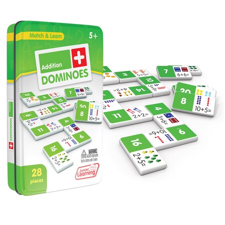Junior Learning Addition Dominoes JL481