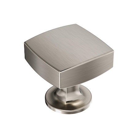 Amerock Everett 1-1/4 inch 32mm Length Satin Nickel Cabinet Knob BP37101G10