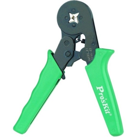 Proskit Wire Ferrule Crimper, Square Crimp, AWG CP-462G