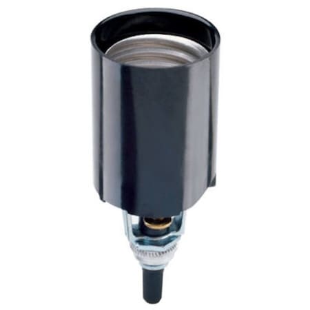 Legrand Pass & Seymour Lamp Holder, Candle Socket, 2-3/4 in Dia x 4-3/8 in H Dimensions, 250 V 4155CC10