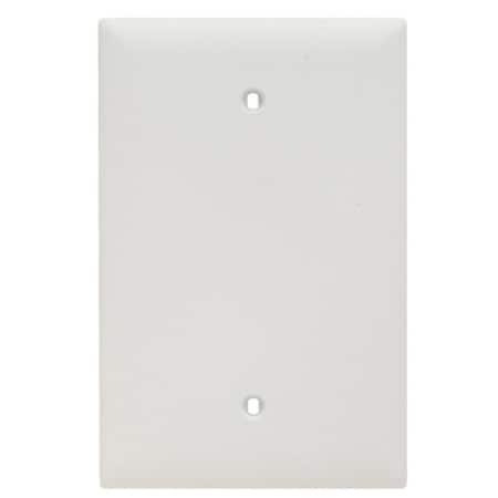 Pass & Seymour JUMBO BLANK WALL PLATE 1G WHT TPJ13W