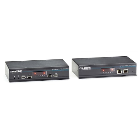 Upgrade Dual-Head DisplayPort KVM Extender - Black UP3758699