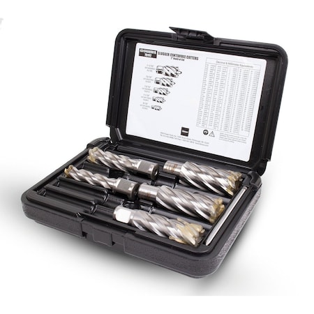 Slugger By Fein Annular Cutter Kit, 2" Cut Depth, 6pcs. 63134999015