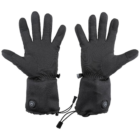 Klein Tools Rechargeable Heated Work Glove Liners with Knit Dipped Gloves, Large 60795