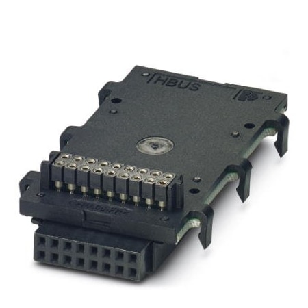 Phoenix Contact HBUS 53 6-16P-1S BK DIN rail connector 2896458