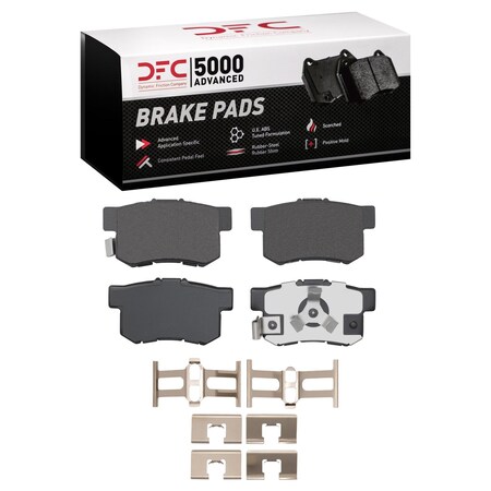 Dfc 5000 Advanced Disc Brake Pad Set,  1551-1086-01