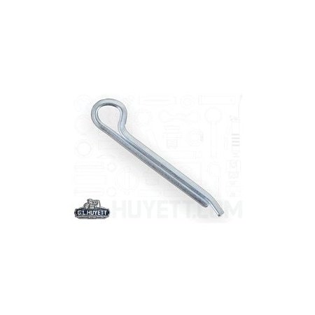 Huyett Hammerlock Cotter Pin, Zinc Plated Carbon Steel, 0.312 in Dia x 2.500 in Effective Length CPHZ-312-2500