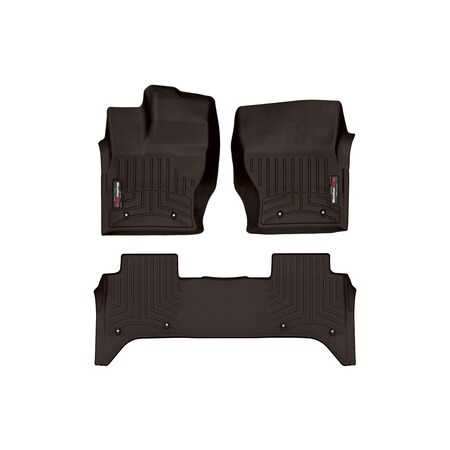 Weathertech Cocoa, Front and Rear Floorliners 474801-4714055