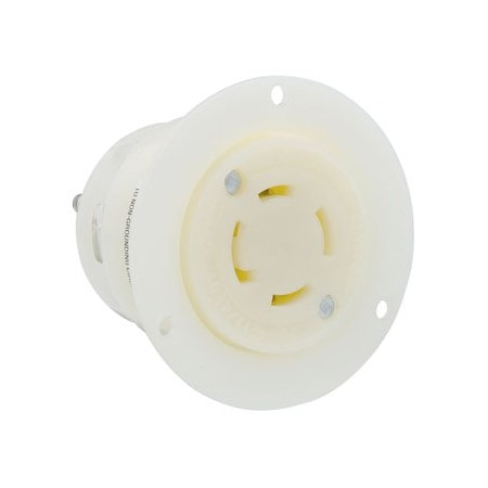 Leviton Industrial Grade Flanged Outlet 30 Amp, 277/480 Volt 3PY 2766