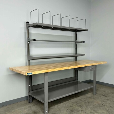 Stackbin Packing Work Bench, 96" W, 1000 lb. 4-8PACK-8M-GN