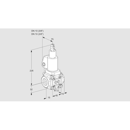 Honeywell Kromschroder VLV ASSY, SOLND, 3/8 NPT, GAS KROMSCHROEDER KS88026754