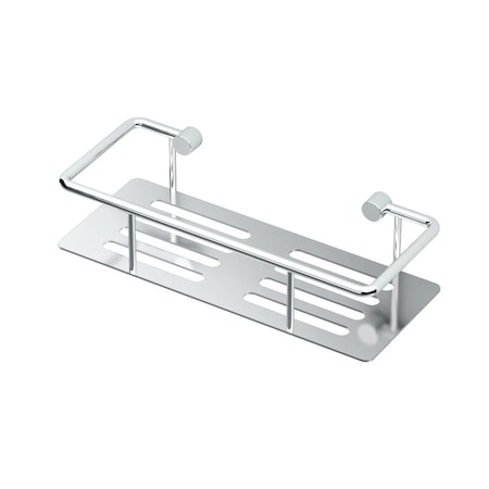 Gatco Rectangular Shower Shelf, Chrome 1432